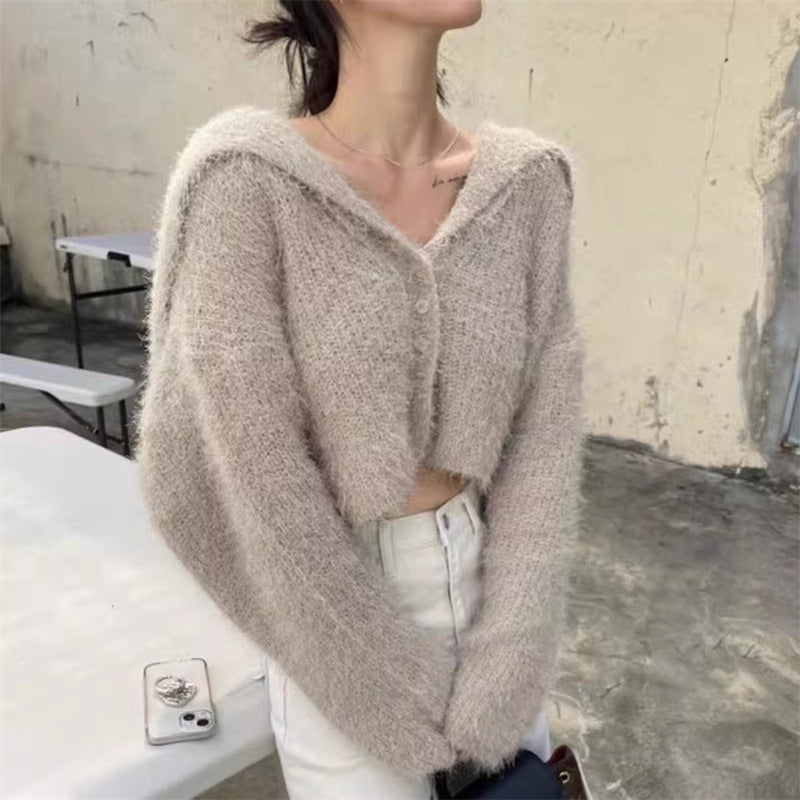 Damen Pullover V-Ausschnitt Kuschelfaser Moderner Schnitt