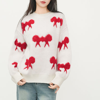 Damen Grobstrickpullover Verspielt Norvielle