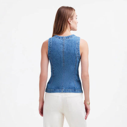 Damen Denimweste Norvielle