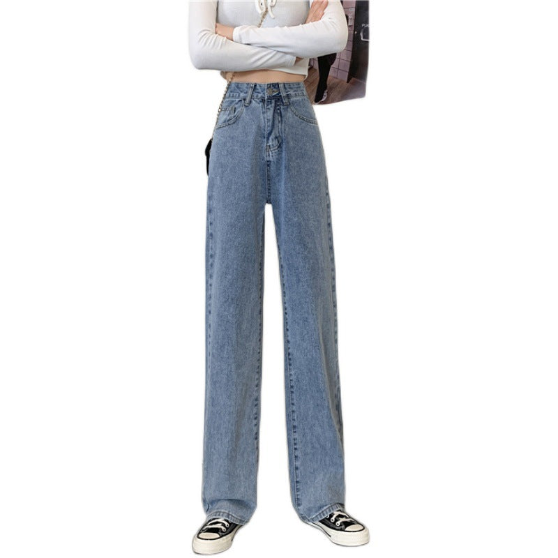 Damen Highwaist Jeans Weit Norvielle
