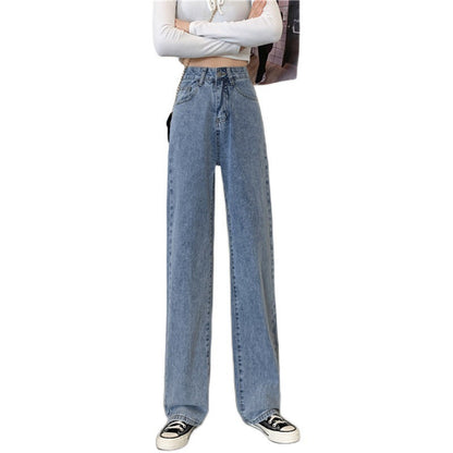 Damen Highwaist Jeans Weit Norvielle