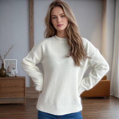 Damen Strickpullover Kuschelig Modern Lässig Norvielle