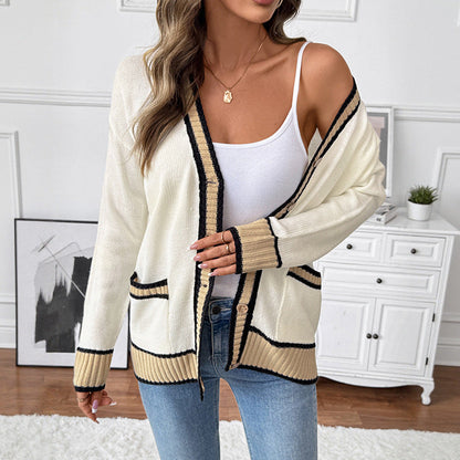 Damen Cardigan Lässig Norvielle