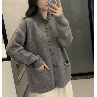 Damen Strickjacke Kuschelig Mit Taschen Norvielle