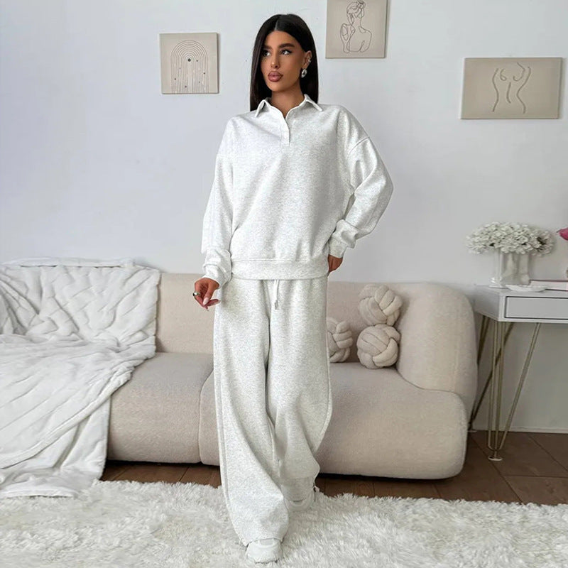Damen Poloshirt mit weiten Hosen Norvielle