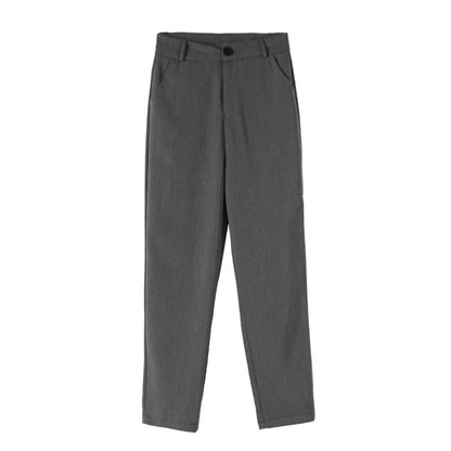 Damen Crop- Hochkragen Rippstruktur Beige