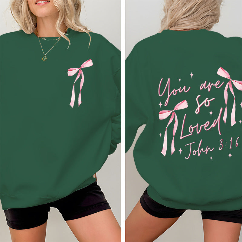 Damen Sweatshirt Einzigartiger Aufdruck Verspielt Grau Norvielle