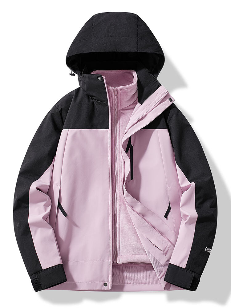 Norvielle Unisex Skijacke Winddicht Wasserdicht