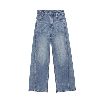Damen Langarm-Oberteil V-Ausschnitt Rippstrick Elegantes Design