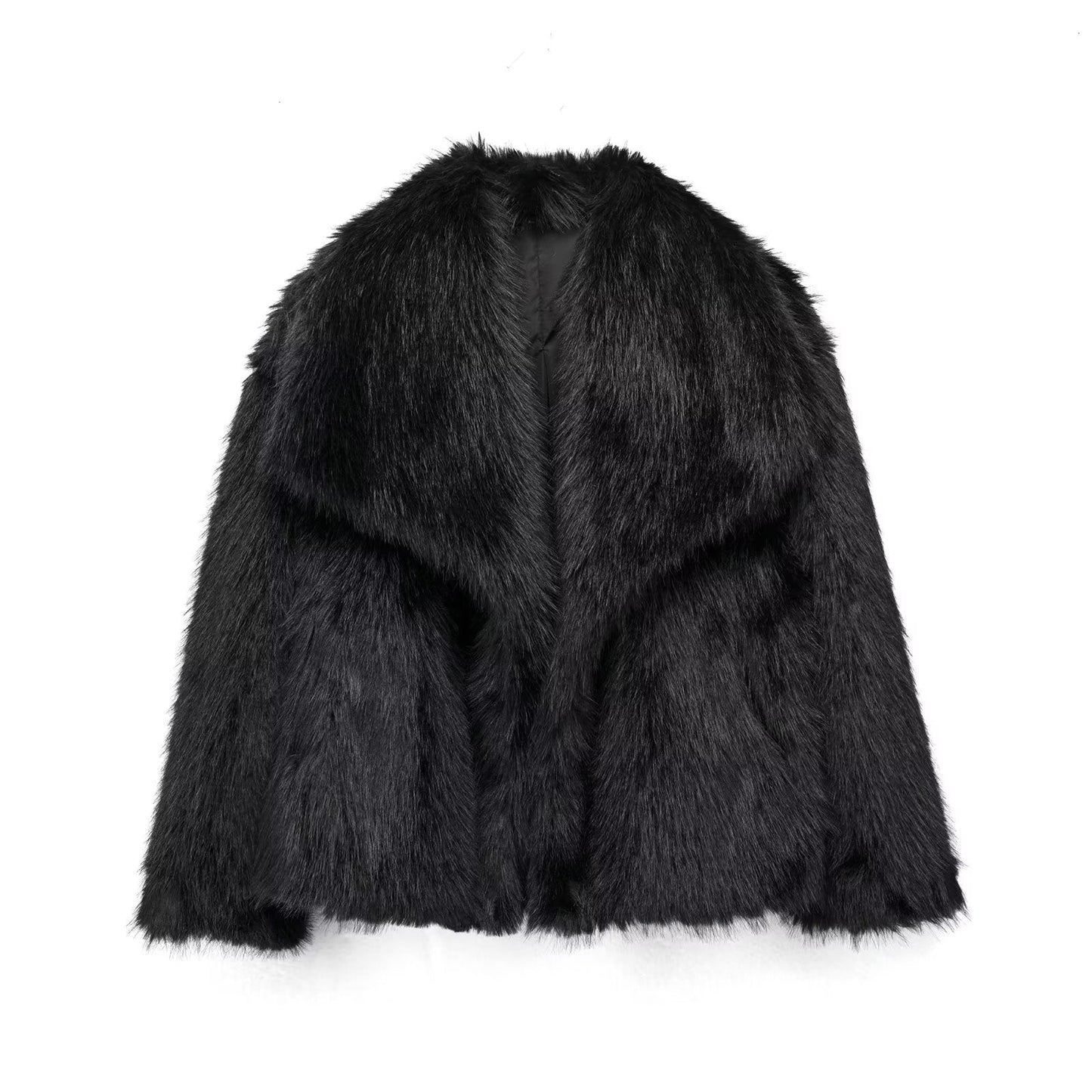 Kunstfelljacke Damen Elegantes Design Wärme