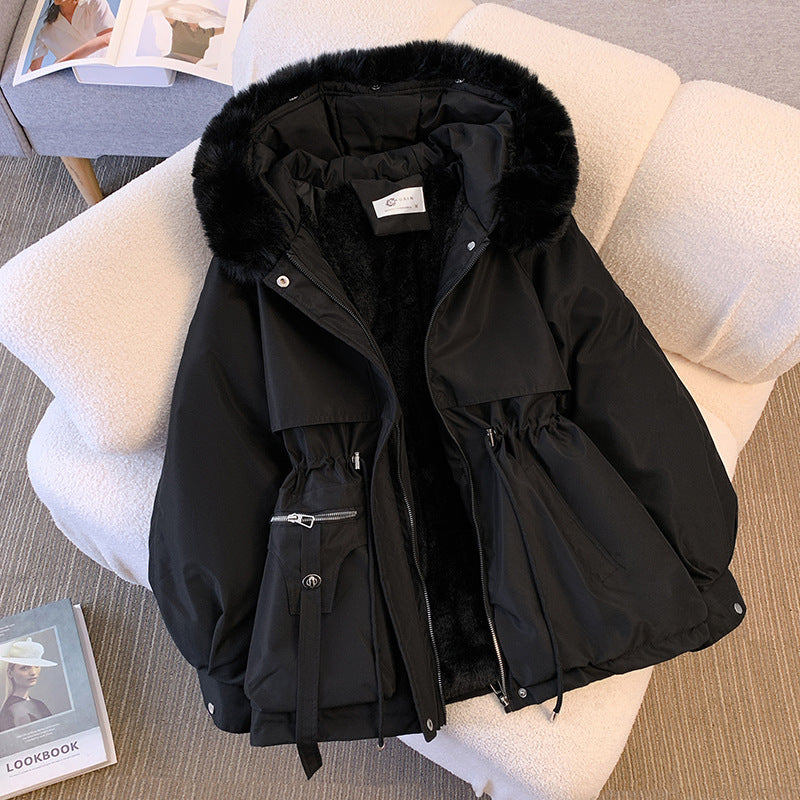 Damen Übergangsjacke Gesteppt Abnehmbares Fleece-Innenfutter Norvielle