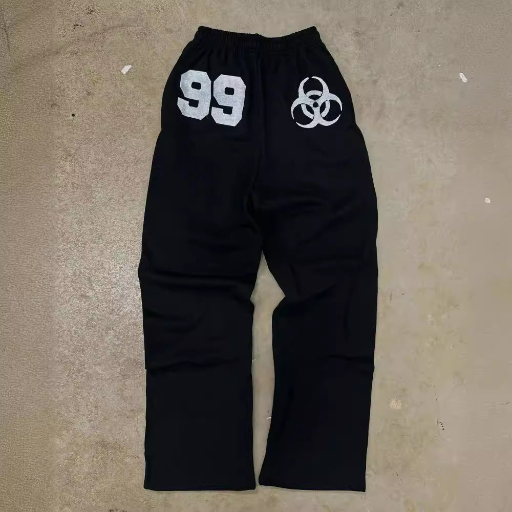 Damen Sweathose Biohazard-Design Baumwolle Bequem