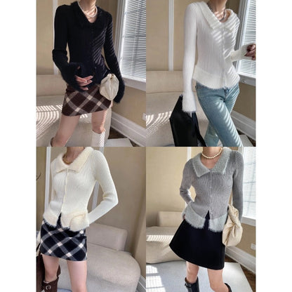 Damen Cardigan Strick Weich Norvielle