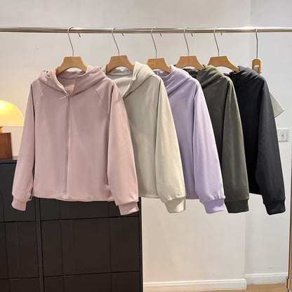 Damen Fleecejacke Mit Kapuze Norvielle