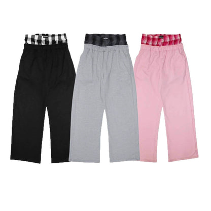 Damen Jogginghose Elastischer Bund Hochwertige Baumwolle