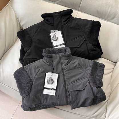Damen Funktionsjacke Hochschließend Taschen Norvielle