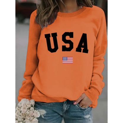 Damen Sweatshirt Modernes Statement Gemütlich Norvielle