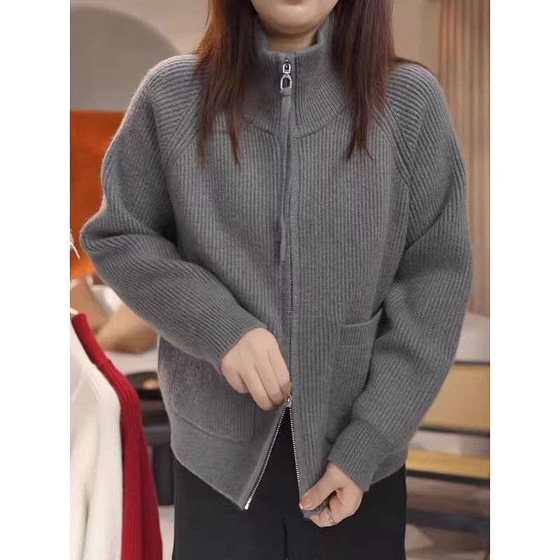 Damen Pullover Strukturiertes Rippenmuster Norvielle