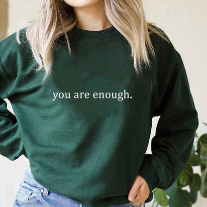 Damen Sweatshirt Inspirierendes Motiv Baumwolle Bequem Grau