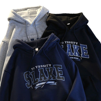 Damen Hoodie Kapuze Lässig Grau Norvielle