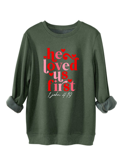 Damen Sweatshirt Lässiger Schnitt Mit Spruch Norvielle