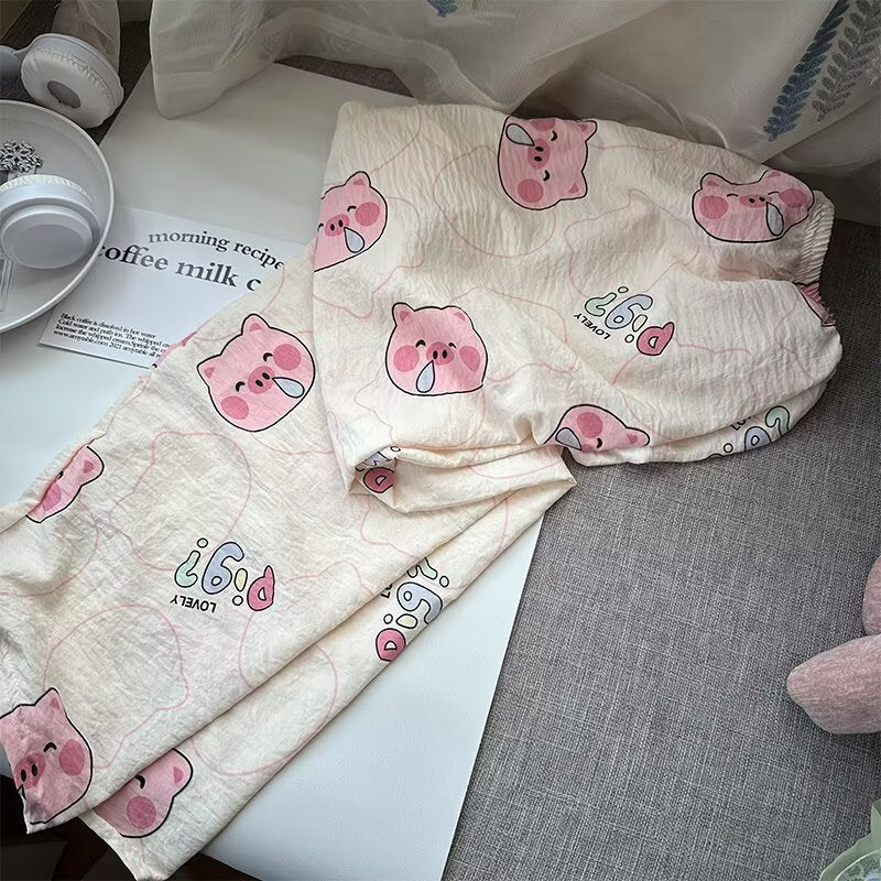 Damen Schlafanzug Verspielt Gemütlich Norvielle - Norvielle