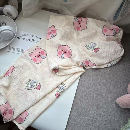 Damen Schlafanzug Verspielt Gemütlich Norvielle - Norvielle