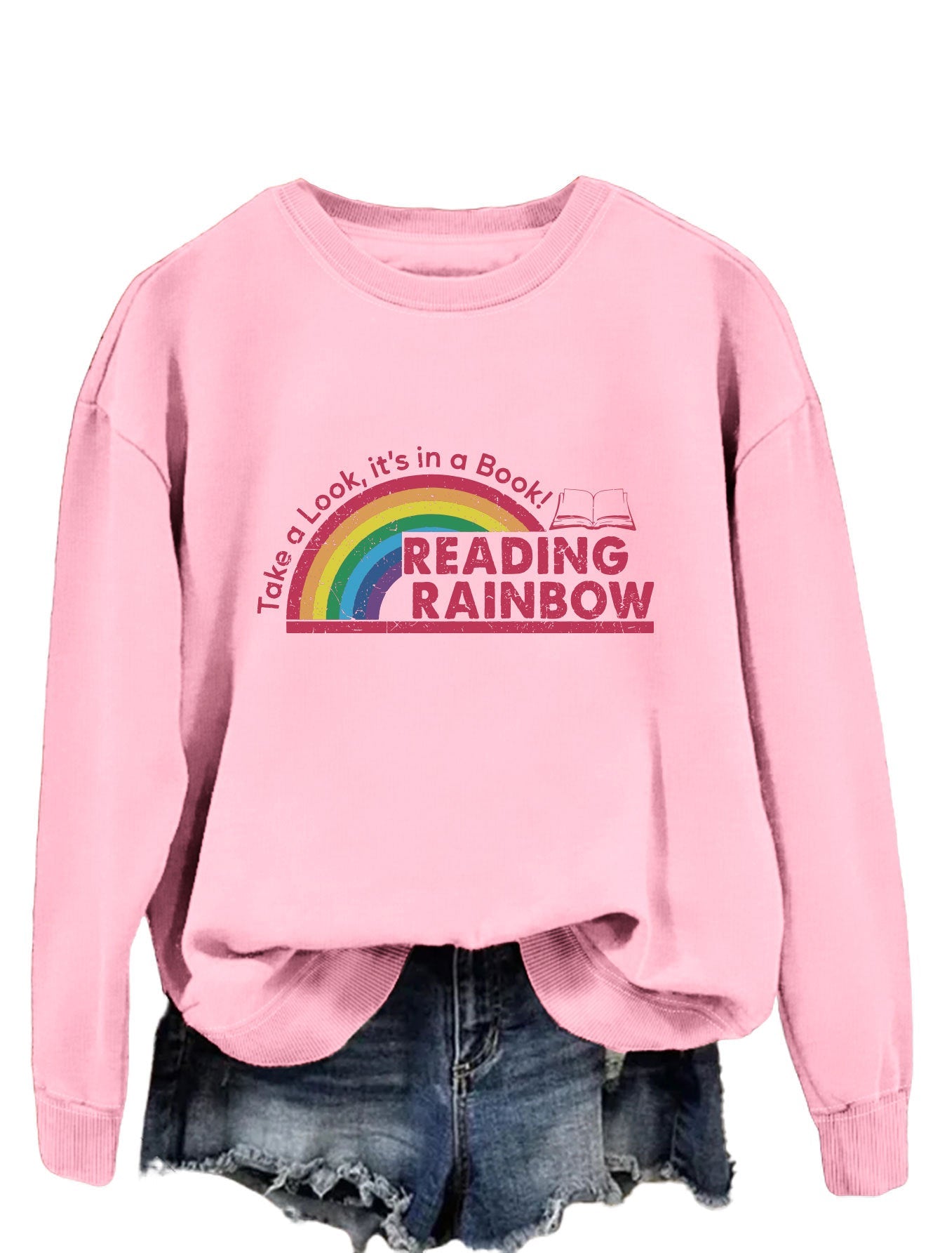 Damen Sweatshirt Lässig Einzigartiger Druck Norvielle