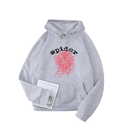 Damen Kapuzensweater Spinnenmotiv Norvielle