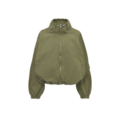 Damen Windjacke Leicht Voluminöse Ärmel Norvielle