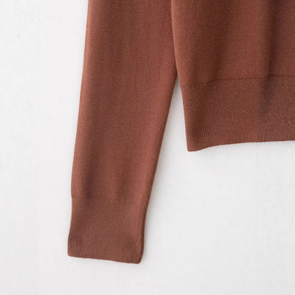 Damen Strickcardigan Elegantes Design mit Perlenverzierung