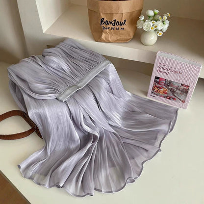 Damen Maxikleid Plissiert Norvielle - Norvielle