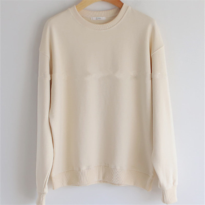 Damen Pullover Lässig Hohe Ärmel Norvielle