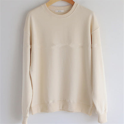 Damen Pullover Lässig Hohe Ärmel Norvielle