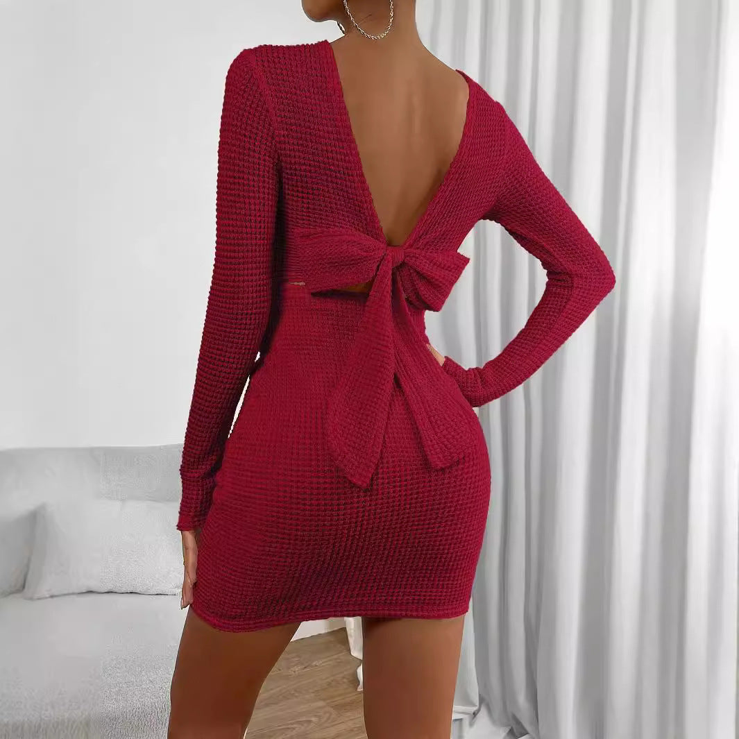Damen Strickkleid Langärmlig Norvielle - Norvielle