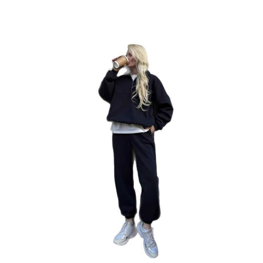 Damen Oversized Hoodie Jogginghose Set Norvielle