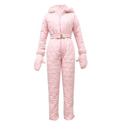 Norvielle Damen Ski-Overall Warm Winter Overall