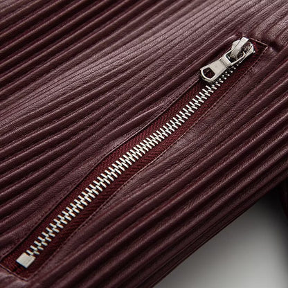 Damen Übergangsjacke Rippstruktur Praktische Taschen Norvielle