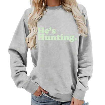Damen Sweatshirt Lässiger Schnitt Moderner Schriftzug Norvielle