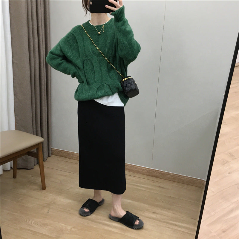 Damen Langarmshirt Rundhalsausschnitt Norvielle