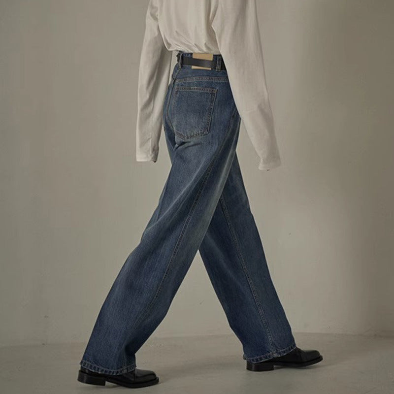 Damen Oberschenkelweite Jeans Norvielle passt bereits gut, aber für
