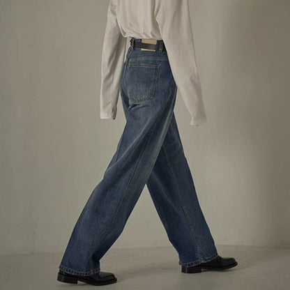 Damen Oberschenkelweite Jeans Norvielle passt bereits gut, aber für