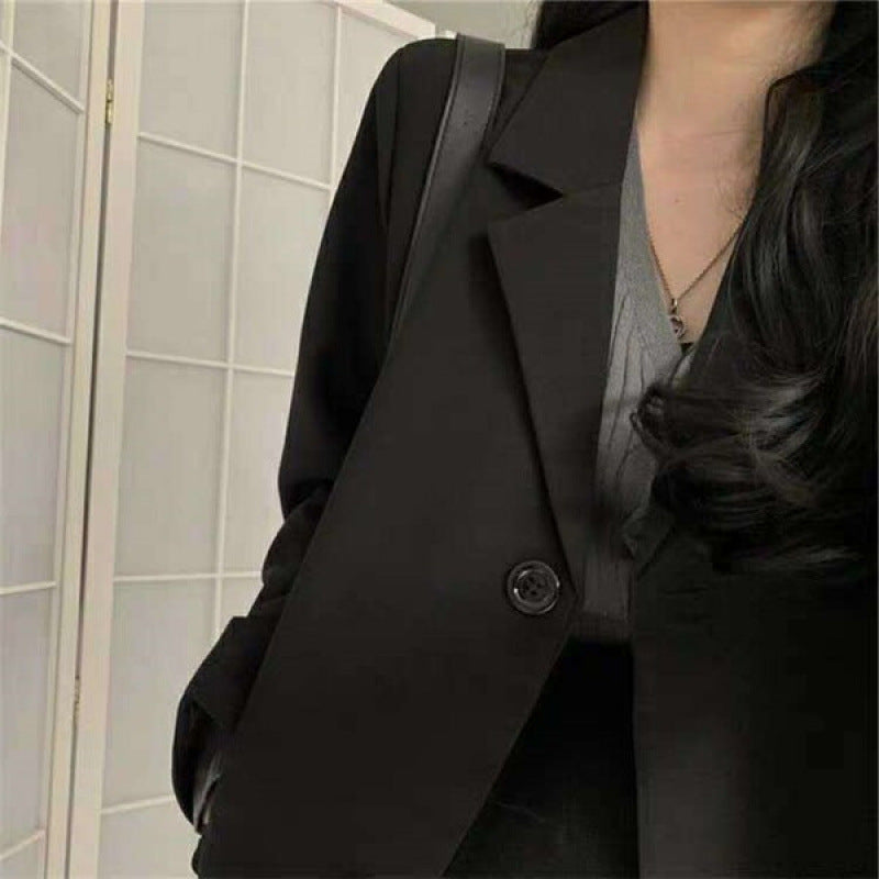 Damen Blazer Zwei-Knopf-Verschluss Weit Norvielle