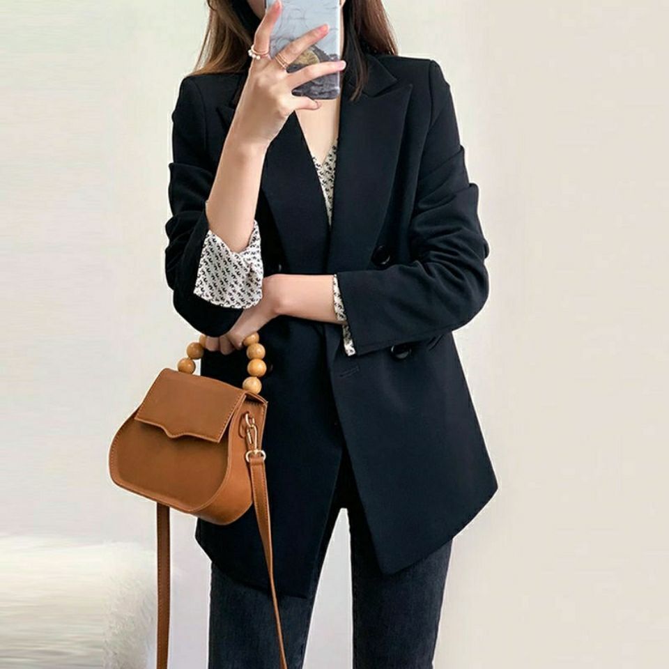 Damen Blazer Doppelreiher Elegantes Design