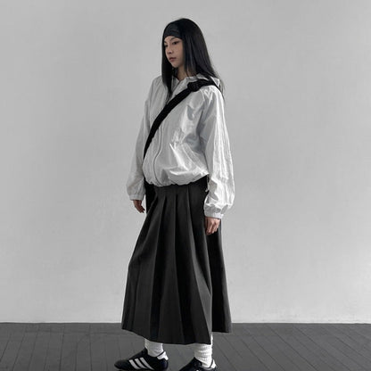 Damen Leichte Übergangsjacke Kapuze Norvielle