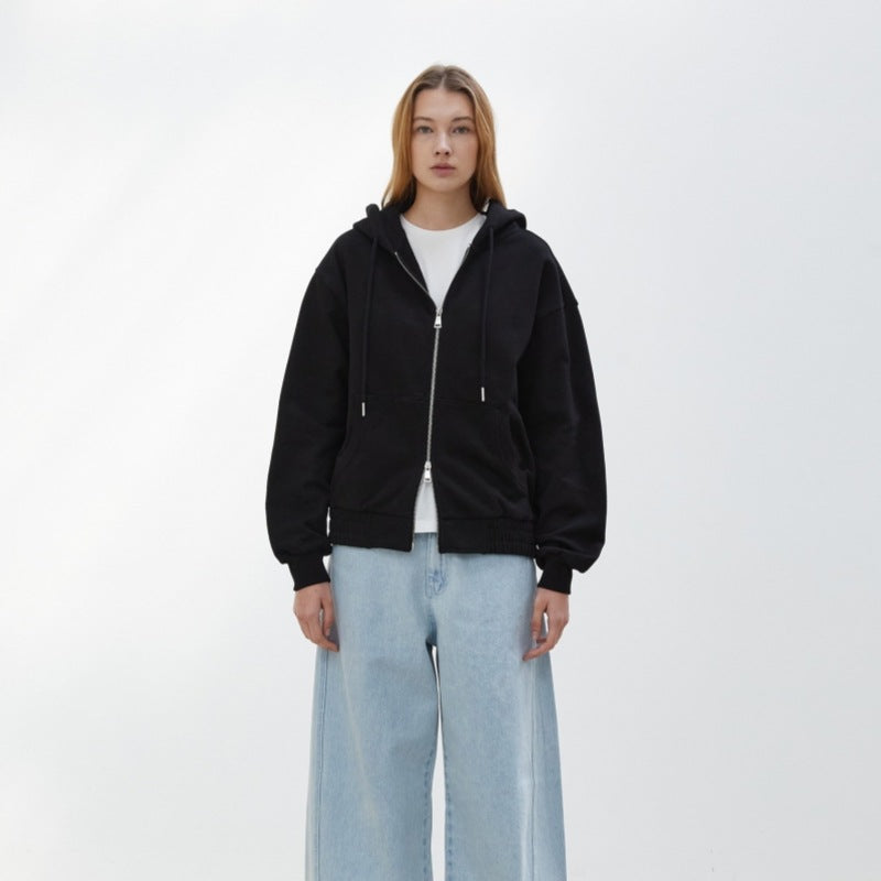 Damen Lässige Zip-Hoodie-Jacke Norvielle