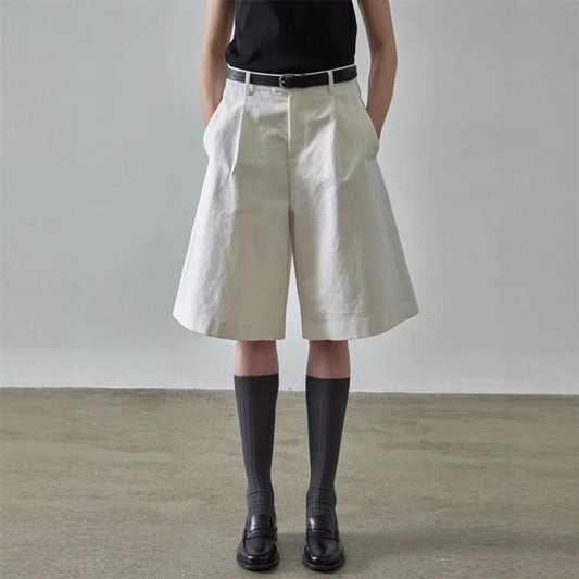 Damen Stoff-Shorts Bequem Weit Norvielle - Norvielle