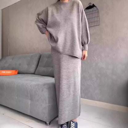 Damen Maxikleid Oversized Schnitt Elegantes Design