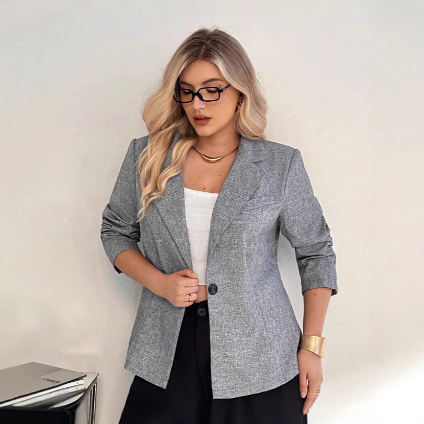 Damen Blazer Strukturiert Norvielle