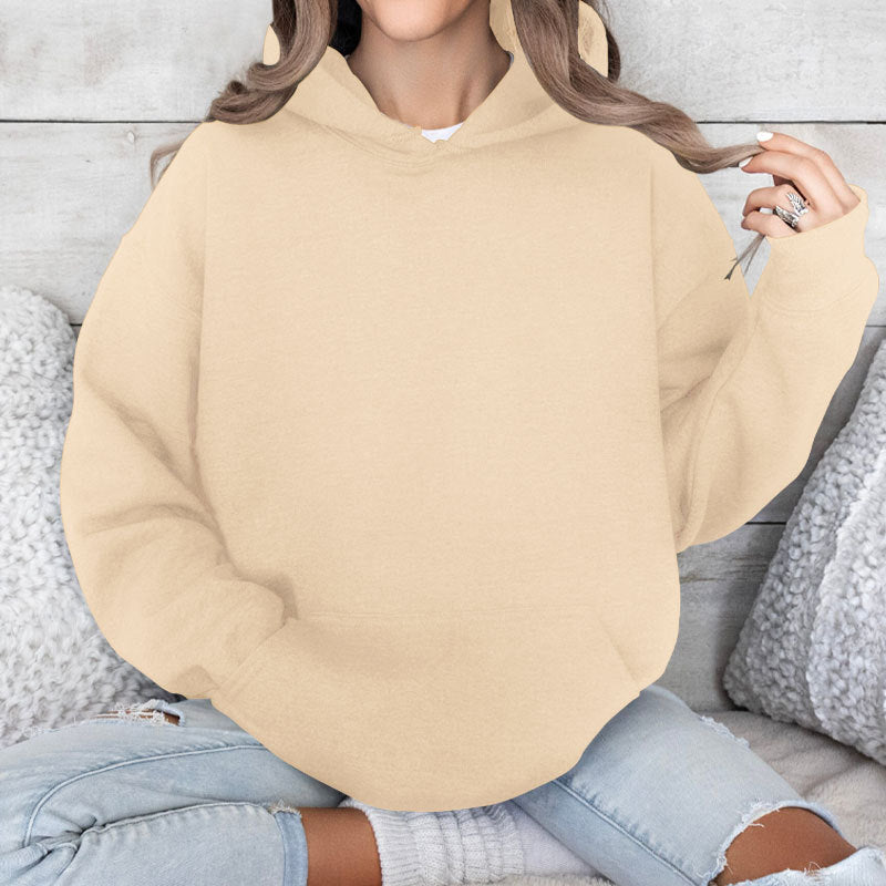 Damen Kapuzenpullover Bequem Hochwertig Norvielle